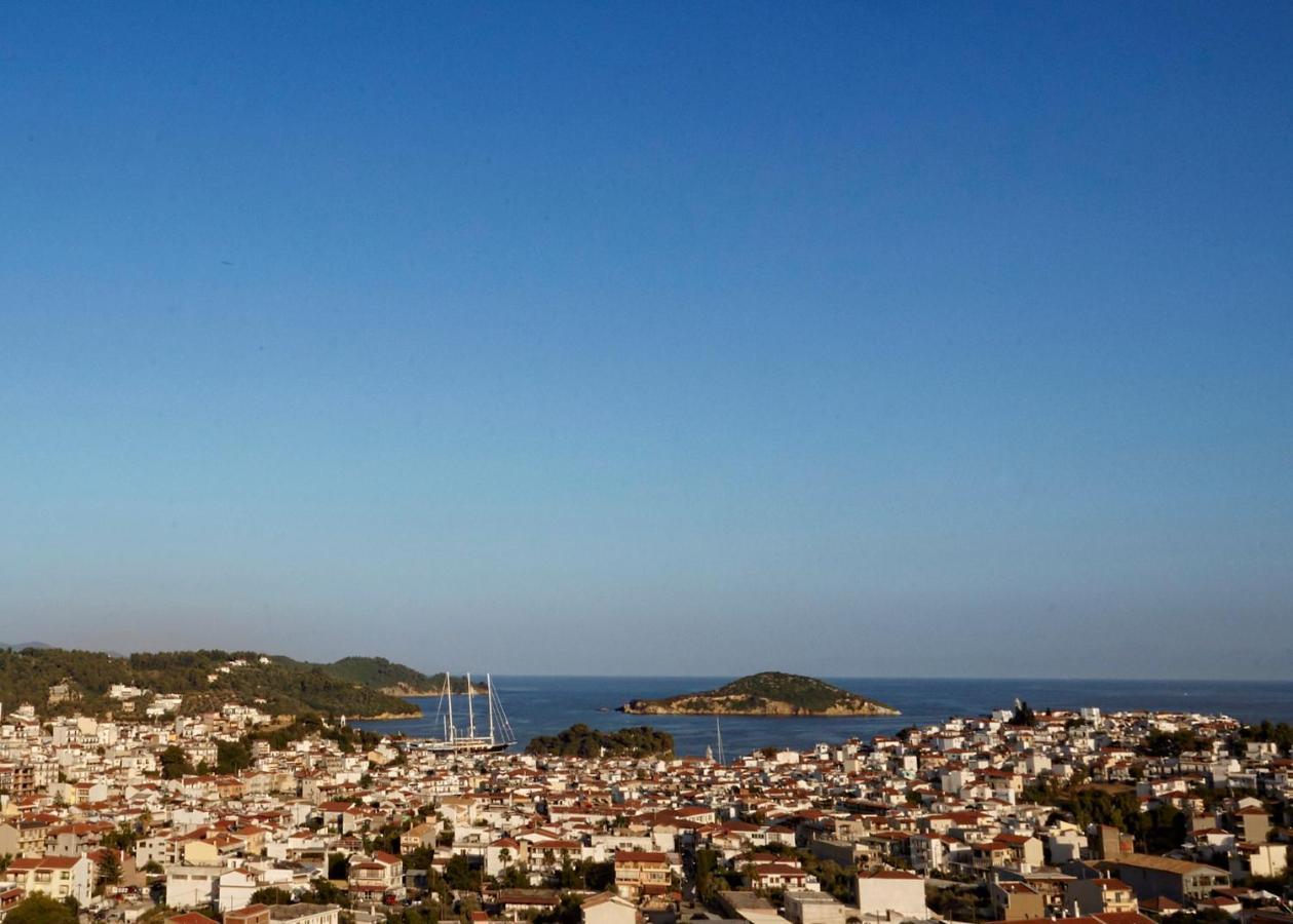 Ferienwohnung Bella View Skiathos-Stadt Exterior foto